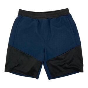Open Edit Textured Shorts Blue Black Size Medium NWOT